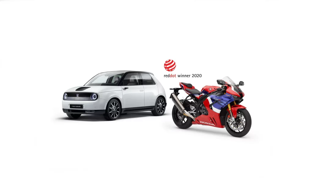 Honda câștigă 3 premii în cadrul Red Dot Design Awards 2020